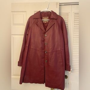 Genuine leather jacket size M